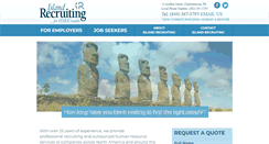 Desktop Screenshot of islandrecruiting.com